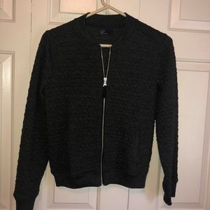 Gap Dark Gray quilted jacket-Small